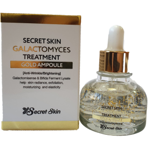 Антивозрастная сыворотка для лица Secret Skin Galactomyces Treatment Gold Ampoule 30 мл (8809540517229) ТОП в Ивано-Франковске