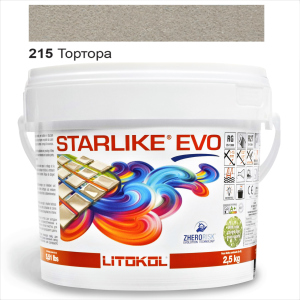 Эпоксидная затирка Litokol Starlike EVO 215 Тортора 2,5кг ТОП в Ивано-Франковске