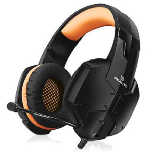 Наушники REAL-EL GDX-7700 SURROUND 7.1 black-orange лучшая модель в Ивано-Франковске