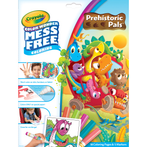 Розмальовка Crayola Color Wonder Динозаври (919068.018) (0071662027223) ТОП в Івано-Франківську