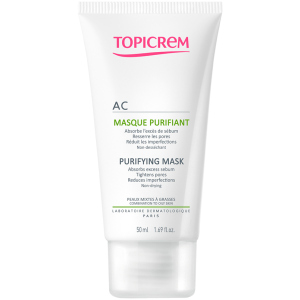 Очищаюча маска Topicrem AC Purifying Mask для жирної та комбінованої шкіри 50 мл (3700281704198) рейтинг