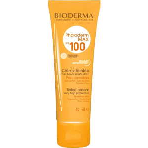 Сонцезахисний тональний крем Bioderma Photoderm Max SPF 100 Tinted Cream Light Colour 40 мл (3401353789500) в Івано-Франківську