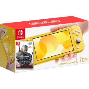Nintendo Switch Lite Yellow + Игра The Witcher 3: Wild Hunt Complete Edition (русская версия) рейтинг