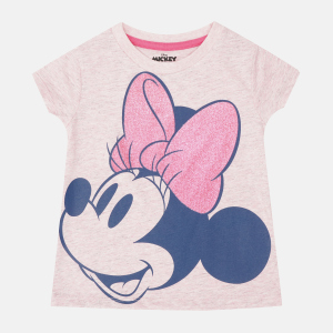 Футболка Disney Minnie 2200006990 110 см Розовая (8427934547043) лучшая модель в Ивано-Франковске