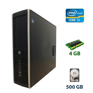 Уживані HP Compaq 6200 SFF / Intel Core i3-2100 (2 (4) ядра по 3.1 GHz) / 4 GB DDR3 / 500 GB HDD рейтинг