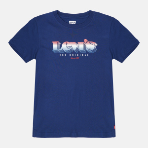 Футболка дитяча Levi's Fashion LVB SS Graphic Tee 8EC815-U29 110-116 см Синя (3665115333121) в Івано-Франківську