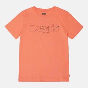 Футболка дитяча Levi's Fashion LVB SS Graphic Tee 8ED414-N0L 110-116 см Рожева (3665115351286) рейтинг