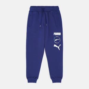 Спортивні штани дитячі Puma Alpha Sweatpants 58589512 158-164 см Elektro Blue (4063698021838) краща модель в Івано-Франківську