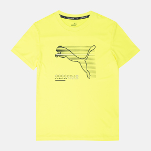 Футболка дитяча Puma Active Sports Poly Tee 58587130 164 см Yellow Alert (4063697136526) ТОП в Івано-Франківську