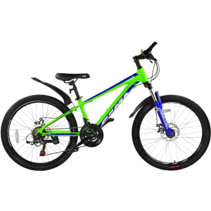 Велосипед Royal Baby Fema MTB 1.0 24" Official UA 2021 Лайм (RB24-10-LIM) краща модель в Івано-Франківську