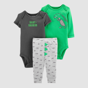 Комплект (боди 2 шт + штанишки) Carters 17645010-300 61-69 см G Green (192135966020) ТОП в Ивано-Франковске