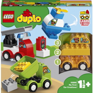 Конструктор LEGO DUPLO Мої перші машинки 34 деталі (10886) краща модель в Івано-Франківську