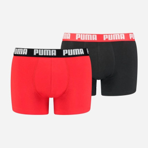 Труси-шорти Puma Basic Boxer 2P 90682309 XL 2 шт Red-Black (8718824609805) ТОП в Івано-Франківську