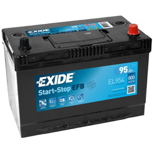 Автомобильный аккумулятор Exide Start-Stop EFB 95 А·ч Ев (-/+) Asia (800EN) (EL954) в Ивано-Франковске