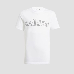 Футболка дитяча Adidas B Lin T GN4002 122 см White/Black (4064036034695) рейтинг