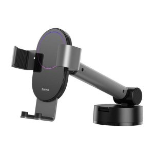 Утримувач автомобільний Baseus Simplism Gravity Car Mount Holder Silver (SUYL-JY0S) в Івано-Франківську