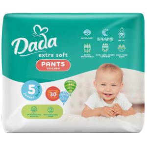 Трусики-подгузники Dada Extra Soft 5 Junior 12-17 кг 30 шт (4820174980658) в Ивано-Франковске