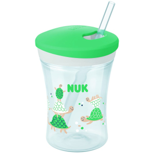 Поильник Nuk Evolution Action Cup 230 мл Зелений (4008600365136) ТОП в Івано-Франківську