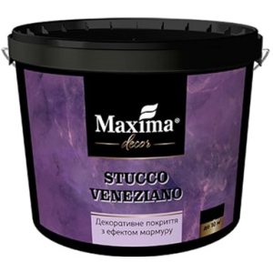 Декоративне покриття Maxima з ефектом мармуру "Stucco Veneziano" 15 кг (4820024426947) в Івано-Франківську