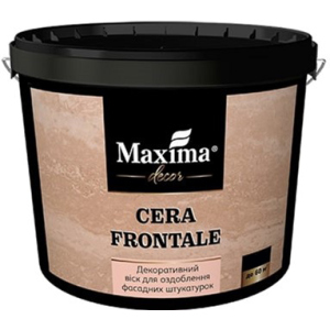 Декоративний віск Maxima для обробки фасадних штукатурок Cera Frontale 1 л (4820024426817) в Івано-Франківську