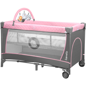 Манеж-кровать Lionelo Flower flamingo (LO.FL01) лучшая модель в Ивано-Франковске