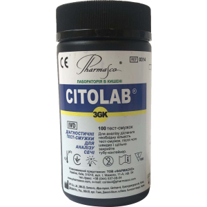 CITOLAB 3GK тест на ацетон (кетоны), глюкозу и белок в моче (4820058671214)