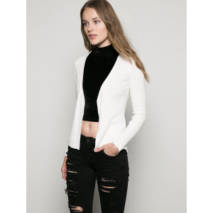 Кардиган Bershka 1518/546/712 L Білий (SZ01518546712046) ТОП в Івано-Франківську