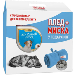 Сухий повнораційний корм Royal Canin Jack Russel Terrier Puppy для цуценят породи Джек Рассел тер'єр до 10 місяців 1.5 кг + плед та миска в подарунок (11_11105) ТОП в Івано-Франківську