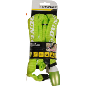 Велосипедный замок Dunlop 2 ключа в наборе Зеленый (871125241698-5 green)