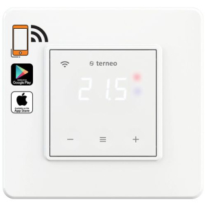 Терморегулятор програмований з WiFi Terneo sx WiFi (білий)