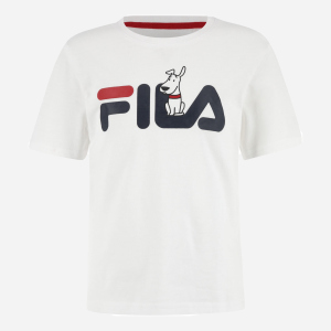 хороша модель Футболка FILA 111612-00 104-110 см Біла (4670036878414)