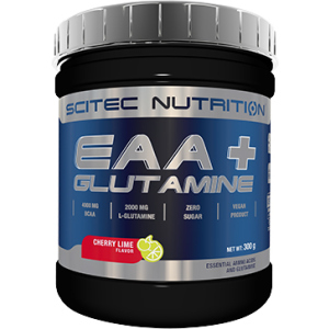 Амінокислоти Scitec Nutrition EAA+Glutamine 300 г Диня-кола (5999100016187) в Івано-Франківську