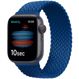 купить Ремешок Promate Fusion-44XL для Apple Watch 42-44 мм 1/2/3/4/5/6/SE Blue (fusion-44xl.blue)