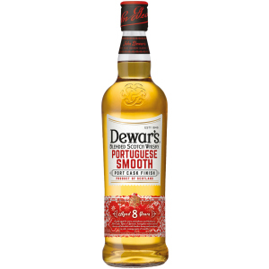 Виски Dewar's Portuguese Smooth 8 лет выдержки 0.7 л 40% (7640171036540)