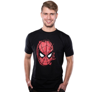 Футболка Good Loot Marvel Comics Spiderman Mask (Людина-павук) XL (5908305224631)