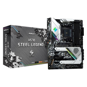 Материнська плата ASRock x570 Steel Legend Socket am4 ТОП в Івано-Франківську