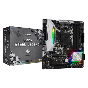 Материнська плата ASRock b450 Steel Legend Socket am4 в Івано-Франківську