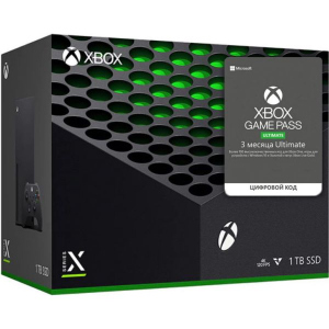 Microsoft Xbox Series X 1Tb + Xbox Game Pass Ultimate (3 місяці) в Івано-Франківську