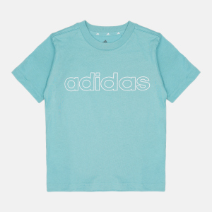 Футболка дитяча Adidas B Lin T GS0197 116 см Minton/White (4064057864974)