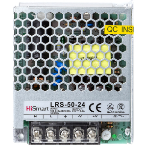 Блок живлення HiSmart 24V 2.2A 50W (LRS-50-24)