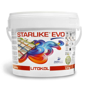 Клей-затирка Litokol STARLIKE EVO 210/2.5кг Сіро-бежевий в Івано-Франківську