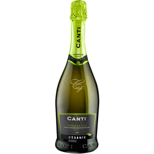 Вино ігристе Canti Prosecco Extra Dry Biologico біле екстра-сухе 0.75 л 11% (8005415057979) в Івано-Франківську