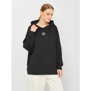 Худі Puma Classics Oversized Hoodie 53041201 XL Puma Black (4063697104167) ТОП в Івано-Франківську