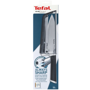 Комплект Tefal Eversharp Нож с чехлом-точилкой 16.5 см (K2569004)