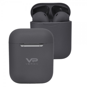 Наушники беспроводные сенсорные Bluetooth stereo гарнитурa VERON VR-01 Grey рейтинг