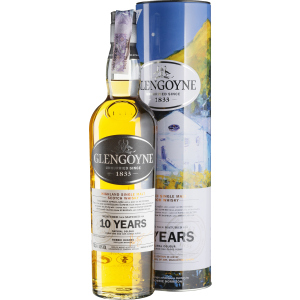 Віскі Glengoyne 10yo 0.7 л 40% у тубусі (5010852026634) ТОП в Івано-Франківську