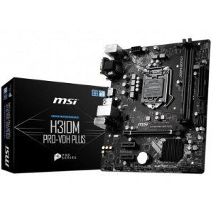 Материнська плата MSI H310M PRO-VDH PLUS надійний