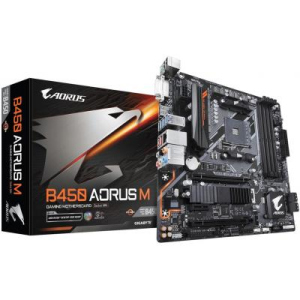 Материнская плата GIGABYTE B450 AORUS M ТОП в Ивано-Франковске