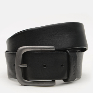 хороша модель Ремінь шкіряний Levi's Levis Tumbled Icon Belt 233780-104-59 105 см Regular Black (7613417901933)