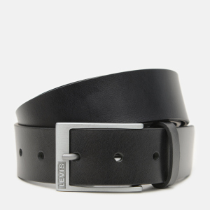 Ремінь шкіряний Levi's Box Tab Belt 233207-4-59 105 см Regular Black (7613417708709) ТОП в Івано-Франківську